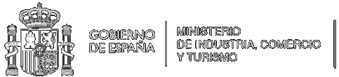 Gobierno de España - Ministerio de Industria, Comercio y Turismo